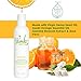 The Wonder Seed Hemp Shampoo, All Natural Organic Formula, Vegan Friendly Blend, Best Solution For Dry Itchy Scalp/ Dandruff/ Oily Hair and More, Proudly Cruelty Free (Sweet Orange), 8 oz.