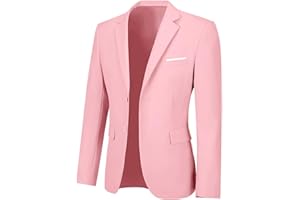 YOTSAISPRING Men's Casual Suit Blazer Tux Separates Jacket Slim Fit 2 Button Lightweight Men Suits Sport Coats for Wedding Prom Party