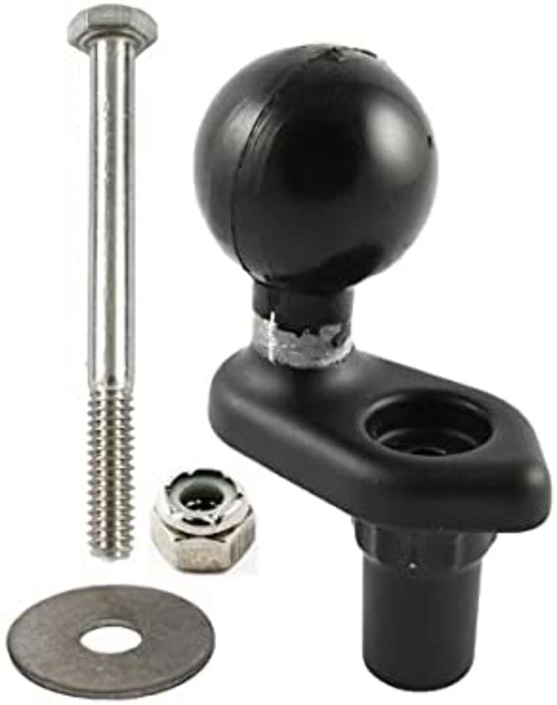 RAM-351 Fishing Rod Holder Adapter Post with 1.5" Ball