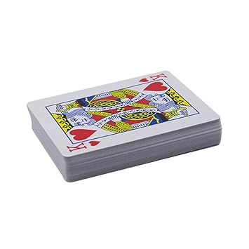 Crazy-Store 1set Magic Playing Cards Poker Game Paper Card for Gimmick Props Kids Toys