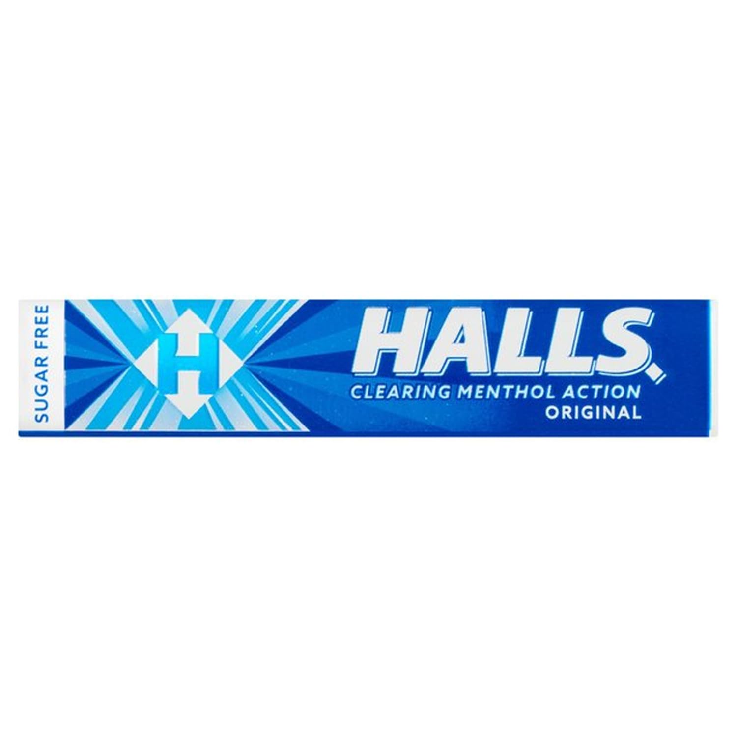 Halls Original Clearing Menthol Action Lozenges, Sugar Free, 32 g Roll (Pack of 1)