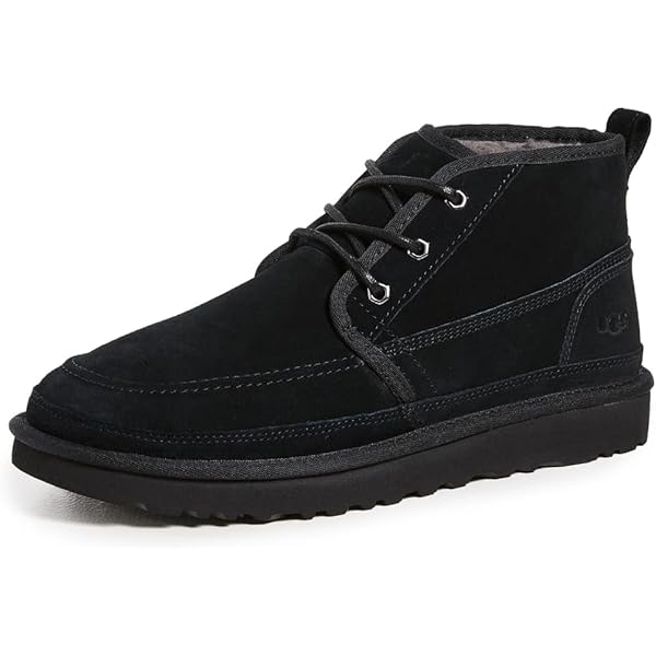 Amazon.com | UGG Men's Burleigh Chukka Shoe, Black, 7 | Chukka