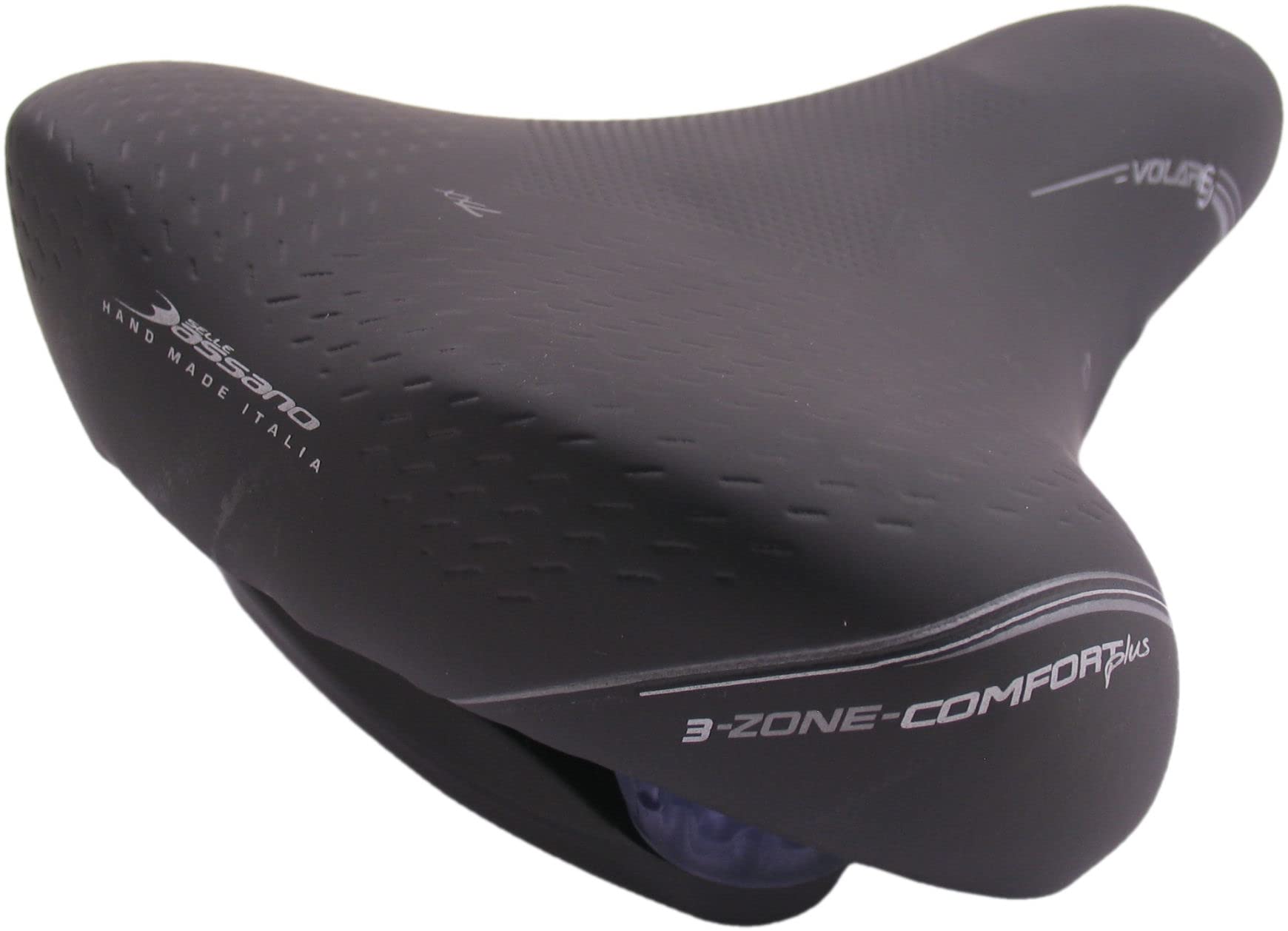 Selle Bassano Unisex Adult Volare Saddle, Black, XXL