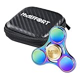 Maeffort Hand Spinner, Tri Fidget Spinner Rainbow Colorful Stress Reducer Toy High Speed Low-noise for Kids and Adults, Single/both Hands Stress Toys For ADD,ADHD,Anxiety,Autism,Boredom