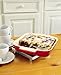 Le Creuset Stoneware 7-by-5-Inch Rectangular Dish, Cherry
