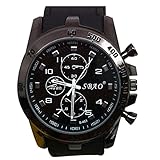 COOKI Men's Analog Sports Watch Military Wrist Quartz Watch Large Dual Dial Digital Outdoor Watches,Mens Watches on Sale Clearance