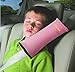 Auto Seat Belt Pillow Car Safety Belt Protect, Shoulder Pad, Adjust Vehicle Seat Belt Cushion For Kids, Pink