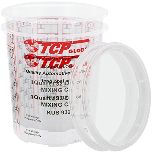TCP GLOBAL Premium Paint Mixing Essentials Kit. Comes with 12 Mixing