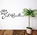 Wall Vinyl Decal Quotes Words Lotus Yoga Lettering Inspirational Words Buddha 2426ig (22.5 in x 10 in)