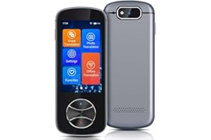 YAGOOLH Language Translator Device Portable Real-time Voice Translation in 127 Different Languages and Accents, Support Instant Offline/WiFi/Hotspot Accuracy Image Interpreter Translation