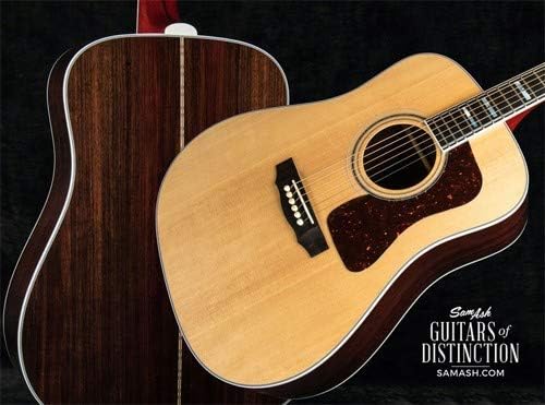 Guild USA D-55 Dreadnought Acoustic Guitar Natural (SN:C182349)