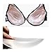 Antspirit Silicone Bra Inserts Breast Pads Push-up Chicken Cutlets Fake Boobs (Transparent 1)