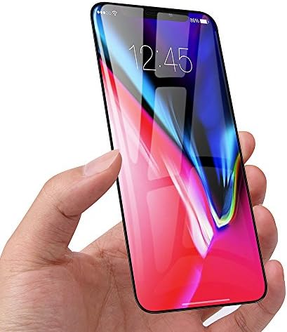 iPhone X Screen Protector, Xinber HD Gloss Tempered Glass Front Screen Full Coverage Anti-Scratches Anti-Fingerprints Bubble Free Case Friendly Easy Install