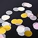 EBOOT 5000 Pieces Paper Confetti 1 Inch Round Tissue Paper Table Confetti Dots for Wedding Party Decorations, Mixed Colors