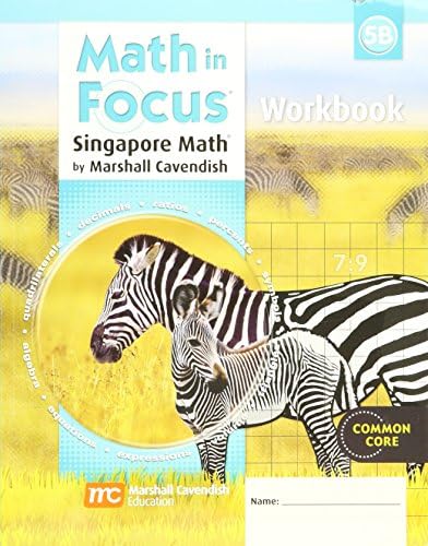 Student Workbook Grade 5: Book A (Math in Focus: Singapore Math