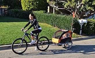 baby diego bike trailer