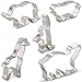 Safari Zoo Animals Cookie Cutters 5-Pc Set Made in USA by Ann Clark, Elephant, Giraffe, Hippo, Bear, Camel