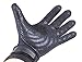 Neo-Sport mens 3MM & 5MM Premium Neoprene Five Finger Wetsuit Gloves with Gator Elastic Wrist Band. Use for All Watersports, Diving, Boating, Cleaning gutters, Pond and Aquarium Maintenance, Black, X-Large