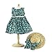 18 Inch Doll Floral Easter Dress Outfit | Fits 18