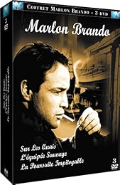 Marlon Brando - Coffret - Sur Les Quais + L'équipee Sauvage + La Poursuite Impitoyable