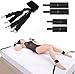Hy-Fung Fetish Under Bed Restraint Kit with Hand Cuffs Ankle Cuff Goggles Bondage Kit Collection For Male Female Couple