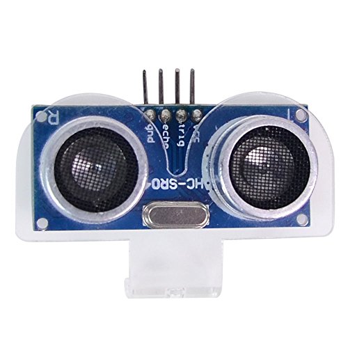 Xiao R Geek 2pcs Ultrasonic Module HC-SR04 Distance Sensor with 2pcs Mounting bracket for Arduino Uno R3 Mega 2560 Nano Raspberry Pi 3 Smart Robotics Projects