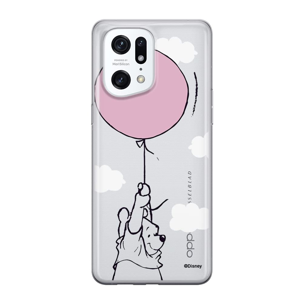 ERT GROUP mobile phone case for Oppo FIND X5 PRO original and officially Licensed Disney pattern Winnie the Pooh & Friends 013 optimally adapted to the shape of the mobile phone, partially transparent