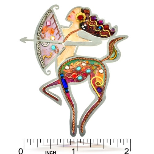 Seeka Bold Sagittarius the Archer Zodiac Pin - P0903