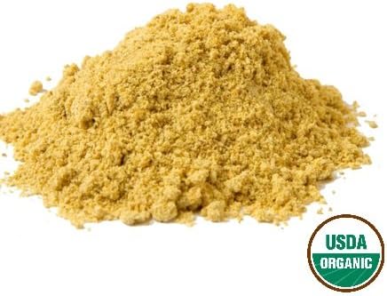 Organic Pure Ginger Root Tea from Sri Lanka, 100 teabags (100 Servings Pure Ginger Powder Tea)
