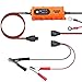 Trickle Car Battery Charger- 12v Charger for Car and 6v for Motorcycle - Best Automatic Portable Auto Battery Smart Charger for Lead Acid Batteries- Battery Charge Maintainer with Clips and O-Rings
