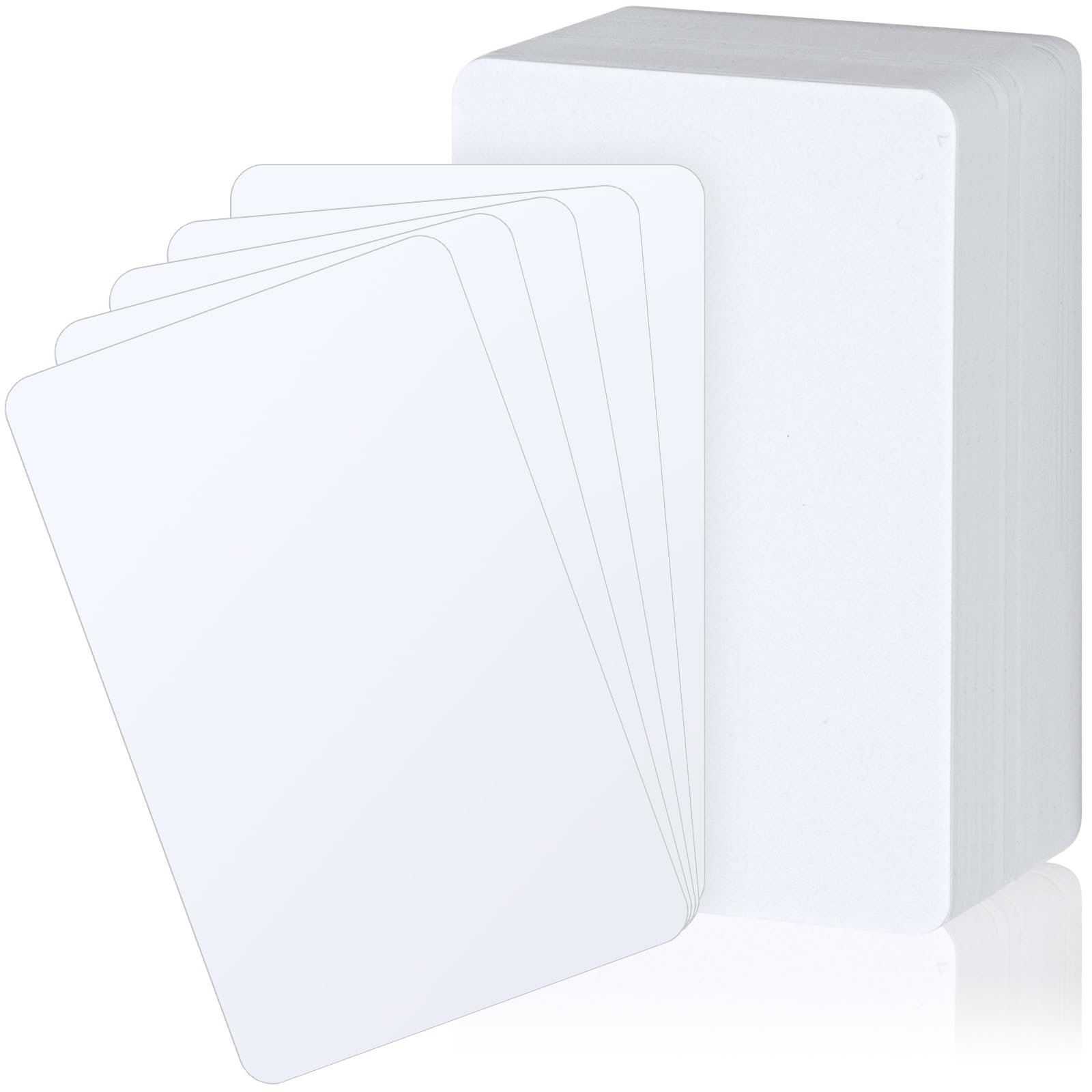 Photo 1 of Zomiboo 100 Pieces Tall Trading Card Dividers, Plastic Trading Card Page Dividers for Games Sports Baseball, 2.7 x 4.2 Inch