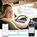 Bluetooth Car Speaker for Cell Phone, AGPTEK in Car Hands Free Wireless Car Kit with Visor Clip,3W Loud Speakerphone, Support Siri Assistant,Built-in TF Card Slot, Microphone
