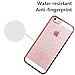 Iphone SE Case - HD Clear Screen Protector Included - Shock-Absorption Clear TPU Bumper Case Slim Fit Soft Cover Shell , for iPhone 5/5s/SE (Rose Gold)