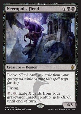 Magic: the Gathering - Necropolis Fiend (082/269) - Khans of Tarkir