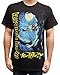 Iron Maiden Men's Fear Of The Dark Album Cover T-Shirt, Black, Large