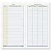 Adams Vehicle Mileage Journal, , 3.25 x 6.25 Inches, White (AFR10)