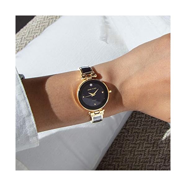 Anne-Klein-Womens-Diamond-Accented-Bangle-Watch Anne-Klein-Womens-Diamond-Accented-Bangle-Watch