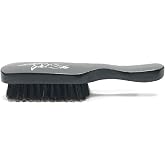 Badass Beard Care 100% Boars Hair Hardwood Frame Black Series Beard Brush For Men with Handle