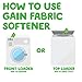 Gain Laundry Fabric Softener Liquid, Original, 129 Fl Oz 150 Loads