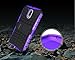 Moto G4 Case, Moto G4 Plus Case - OEAGO [Shockproof] [Impact Protection] Tough Rugged Dual Layer Protective Case Cover with Kickstand for Motorola Moto G4 / G4 Plus (Moto G Plus, 4th Gen) - Purple