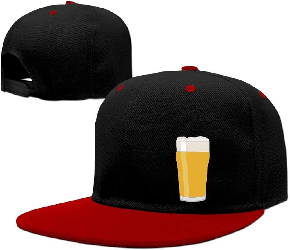 of Men&Women Pint Beer BBox Snapback Hat Adjustable Amazon.co.uk Clothing