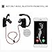 Earfly Bluetooth Headphones V 4.1 Wireless Stereo Bluetooth Earphones In-Ear Sport Running Earbuds Built in MIC with Noise Cancelling for Sweatproof for Smartphones Bluetooth Devices