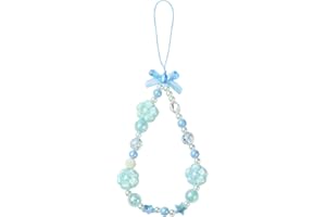 LEGENTLISUR Persimmon Leaf Phone Charms Cute Acrylic Beads Cell Phone Chain Strap for Camera Bag Keychain Wallet Pendants Dec