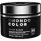 XMONDO Hair Super Gloss Intensive Glossing Treatment | Infused with Bond Booster Technology to Boost Shine & Hyaluronic Acid for Nourishment, Revitalization & Repair, Vegan Formula, 8 Fl Oz 1-Pack