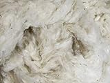 Organic Raw Cotton Fiber - Natural Color - 10 Pounds