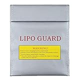 Generic CoBean Silver Large Size Lipo Battery Guard Sleeve/Bag for Charge & Storage