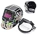 AUDEW Solar Auto Darkening Welding Helmet Arc Tig Mig Mask Grinding Welder Mask Skull