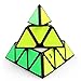 Coogam Moyu Magnetic Pyramid Speed Cube Pyramid Puzzle Toy (Black)