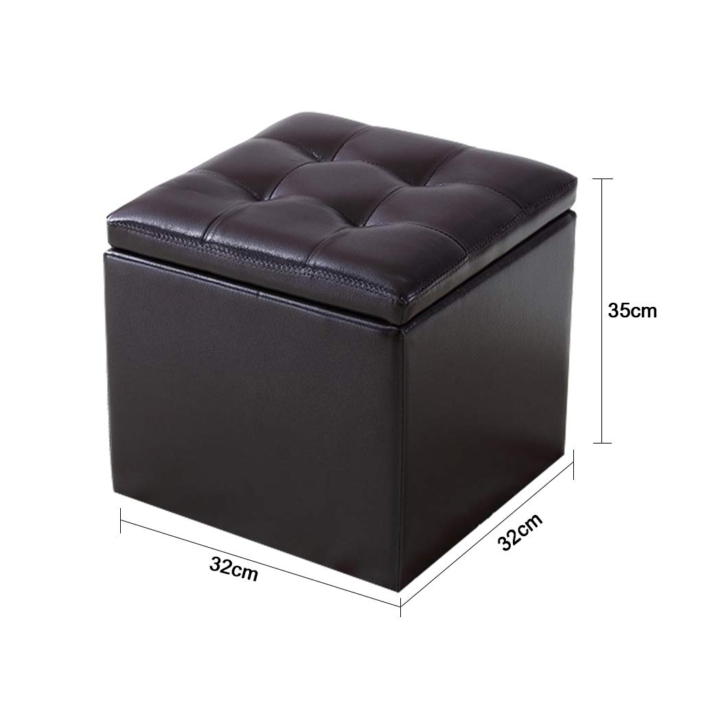 XSJ-Otomanas Cofre de Almacenamiento Caja de Juguetes Reposapiés