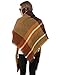 Dimore Women Thick Warm Blanket Fringe Scarf Wrap Square Tartan Scarves Shawl Checked Pashmina Coffe